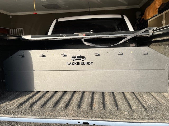 BAKKIE BUDDY Economic Loading Bay Separator & Organizer Black Powder Coated 1420mm - Premium Vehicle Storage from BAKKIE BUDDY - Just R 2125! Shop now at Securadeal