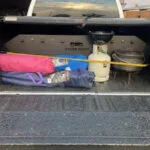 Bakkie Buddy Premium Loading Bay Separator  Organizer Black Powder Coated 1420mm   Premium Automotive from Bakkie Buddy