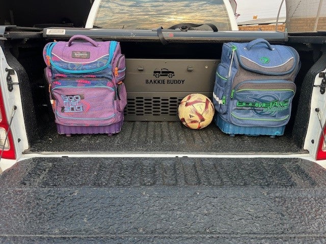 BBPIC9-1 - Securadeal BAKKIE BUDDY Premium Loading Bay Separator & Organizer Black Powder Coated 1420mm - Premium Vehicle Storage from BAKKIE BUDDY - Just R 2695! Shop now at Securadeal