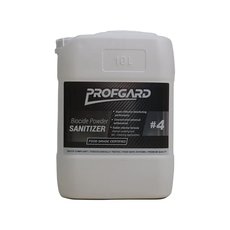 Profgard 4 Biocide Powder Sanitizer Food Grade 10kg   Premium Cleaning Products from Profgard   Just R 514 Shop Now at Securadeal
