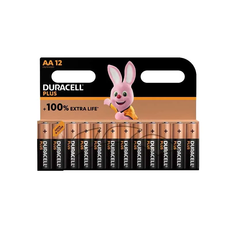 Duracell Plus Battery Aa  Pack of 12    Premium Battery from Duracell   Just R 22579 Shop Now at Securadeal