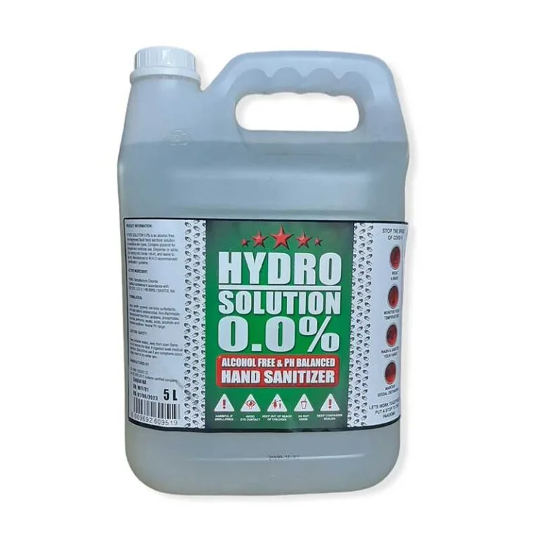 REDSTAR ANTIBACTERIALS Hand Sanitizer Hydro Solution Non Alcohol PH Balanced 5 Litre - Premium Hand Sanitizer from RSA - Just R 174! Shop now at Securadeal