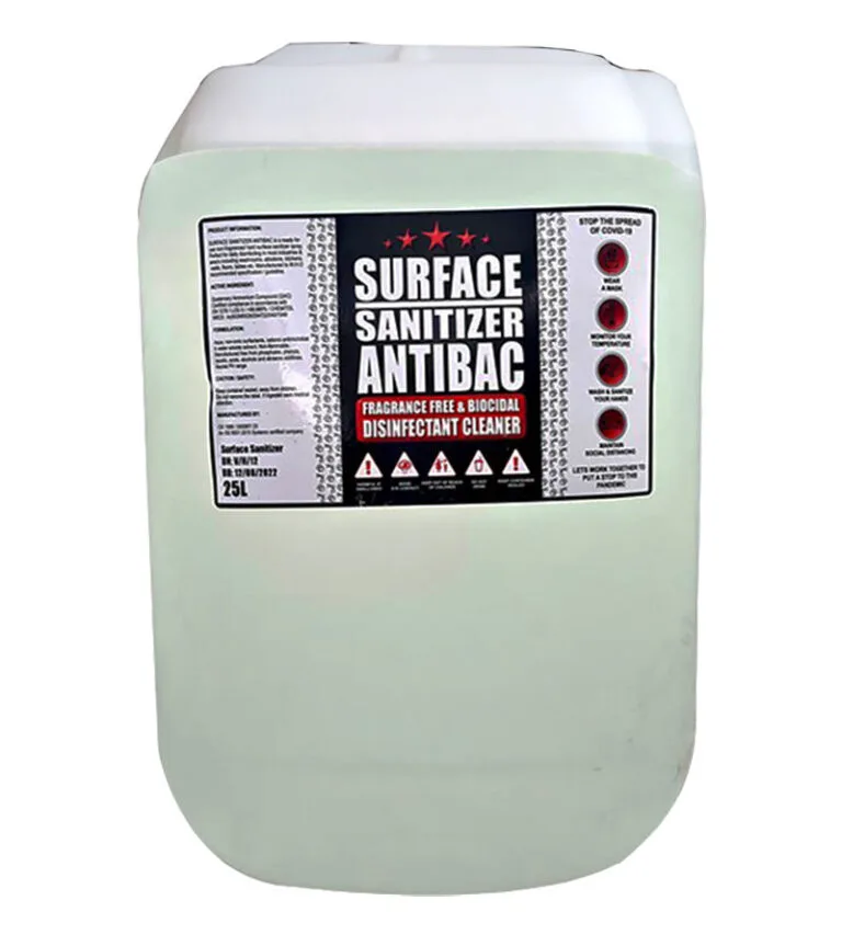 REDSTAR ANTIBACTERIALS Surface Sanitiser Anti Bacterial All Surface 20 Litre - Premium Hand Sanitizer from RSA - Just R 390! Shop now at Securadeal