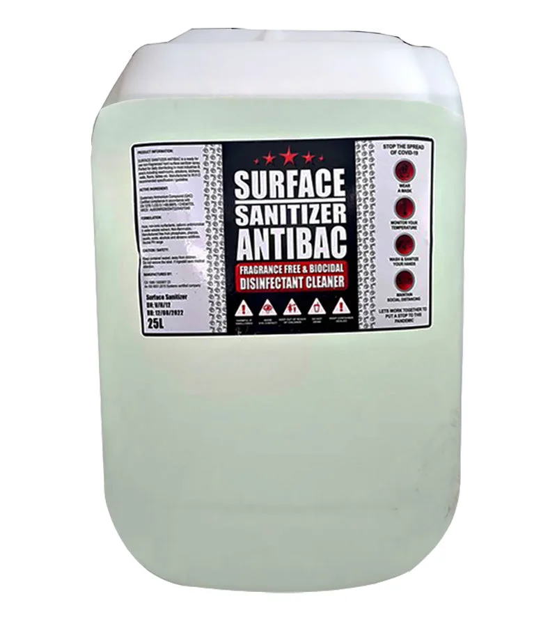 C10292 | Securadeal Redstar Antibacterials Surface Sanitiser Anti Bacterial All Surface 20 Litre Premium Hand Sanitizer from Rsa Just R 390 Shop Now at Securadeal