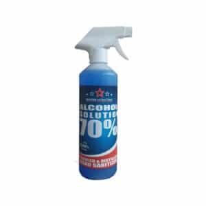 REDSTAR Antibacterials Hand Sanitiser 70% Alcohol Solution 500ml - Premium Cleaning & Household from Redstar Antibacterials