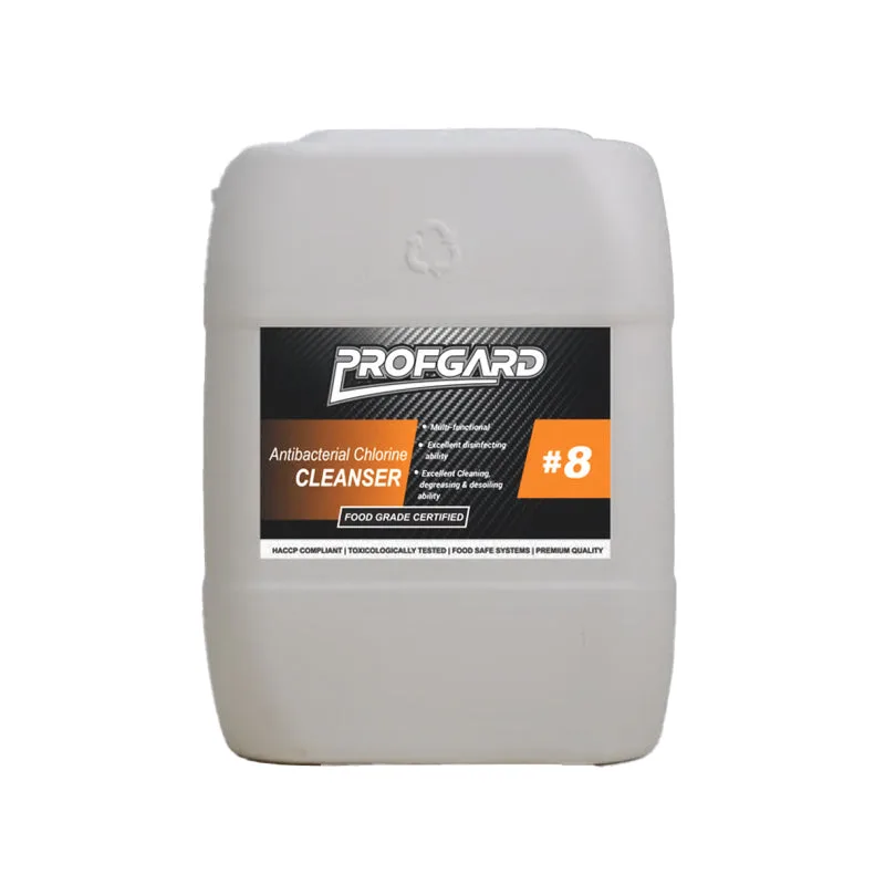 C10351 | Securadeal Profgard 8 Anti Bacterial Chlorine Cleanser 20 Litre Premium Cleaning Household from Profgard