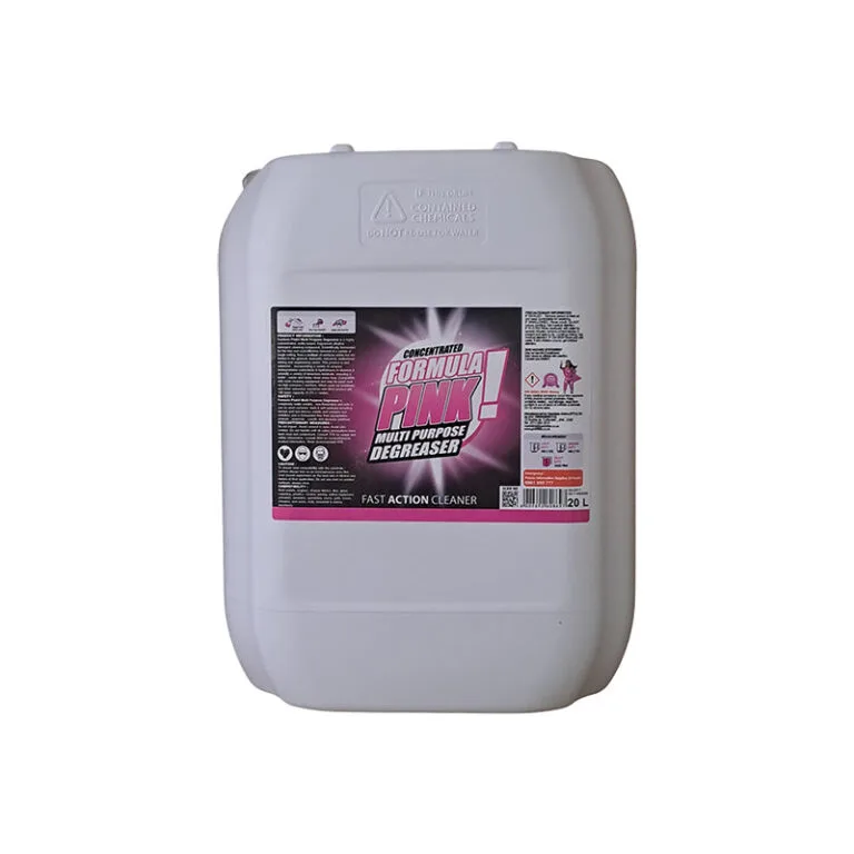 FORMULA PINK Multi Purpose Degreaser 20 Litre - Premium Cleaning Products from Gravitate - Just R 965! Shop now at Securadeal