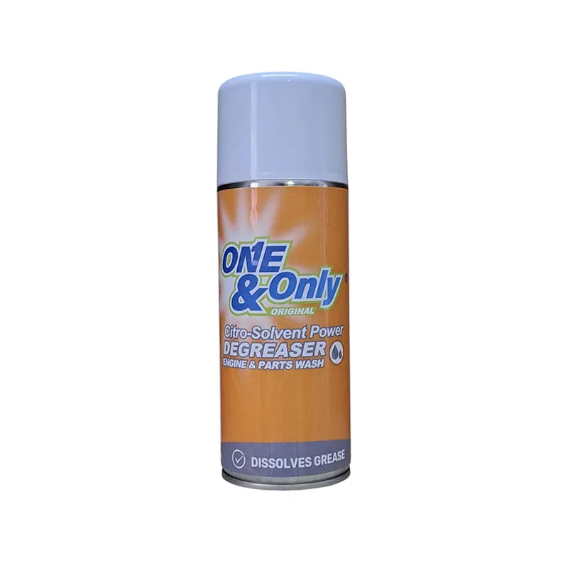 ONE & ONLY Citro-Solvent Power Degreaser Areosol 400ml - Premium Cleaning Products from One & Only - Just R 98! Shop now at Securadeal