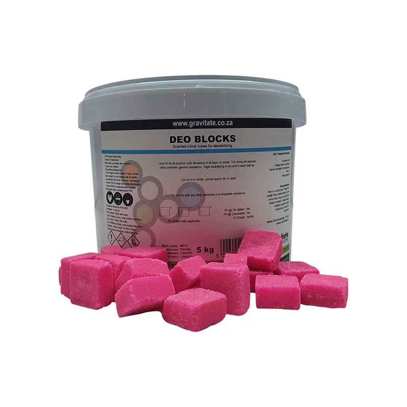 C13074 | Securadeal Gravitate Scented Urinal Deodorant Blocks 5kg Bulk Pack Premium Cleaning Products from Gravitate Just R 460 Shop Now at Securadeal