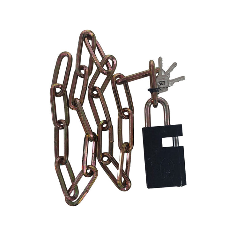 Heavy-Duty Padlock and Chain Set 900ml - Premium Hardware from Securadeal - Just R 68! Shop now at Securadeal