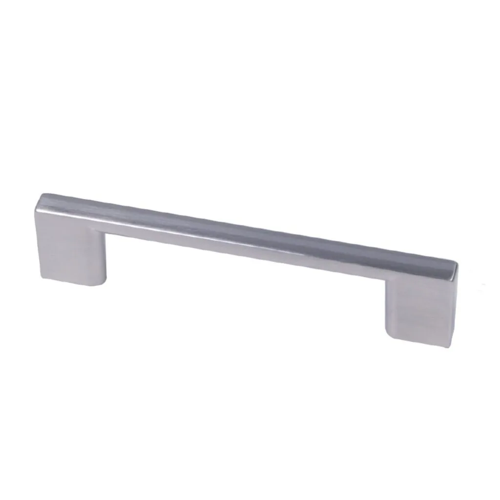 CTS81571AL | Securadeal Roco Neptune Aluminium Cupboard Handle Brushed Nickel 96mm Premium Handles from Roco