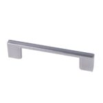Roco Neptune Aluminium Cupboard Handle Brushed Nickel 96mm   Premium Hardware from Roco   Just R 25 Shop Now at Securadeal