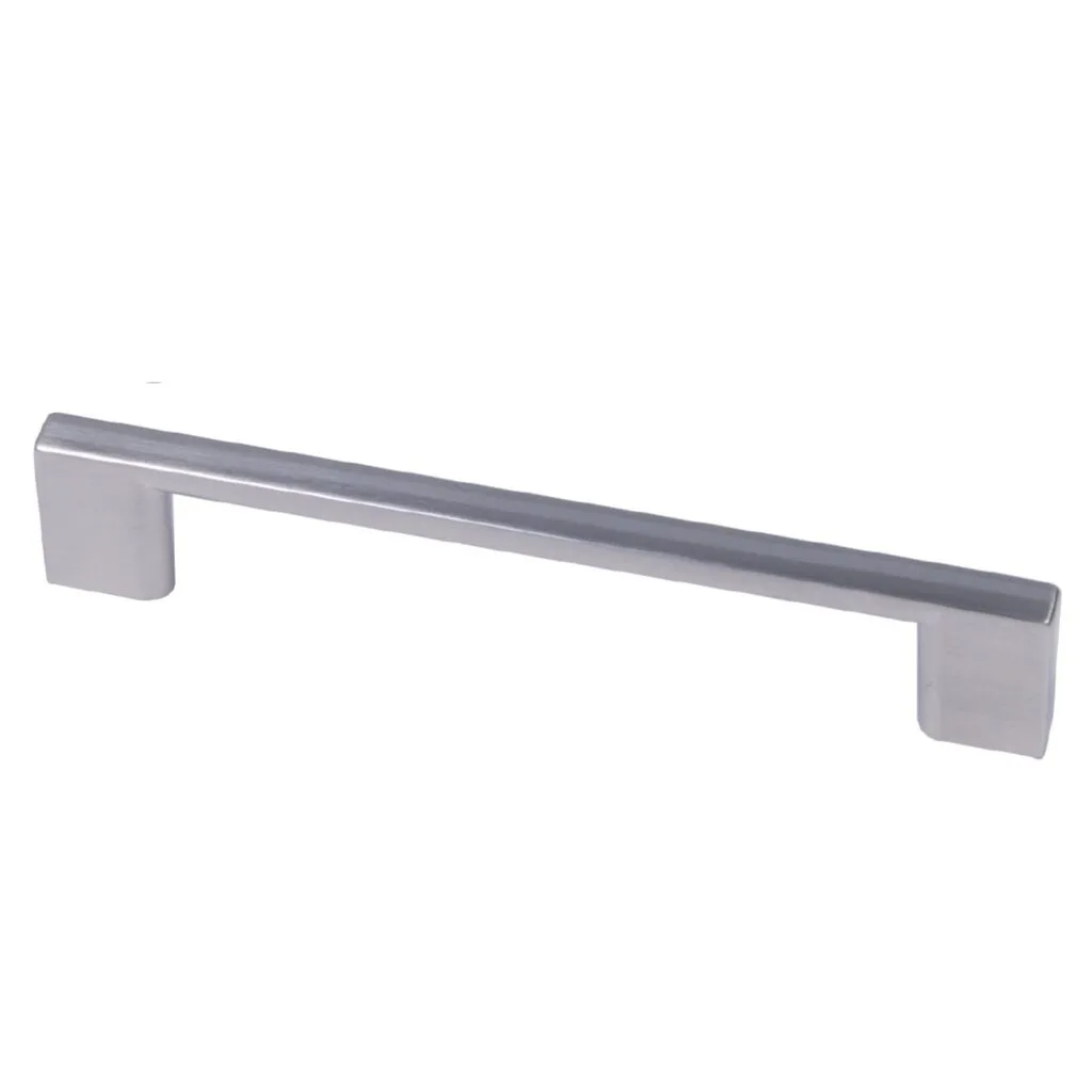 CTS81572AL | Securadeal Roco Neptune Aluminium Cupboard Handle Brushed Nickel 128mm Premium Handles from Roco