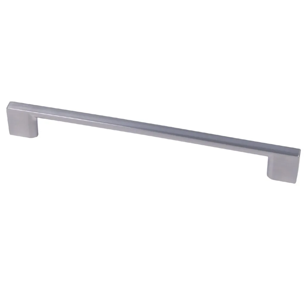 CTS81573AL | Securadeal Roco Neptune Aluminium Cupboard Handle Brushed Nickel 192mm Premium Handles from Roco