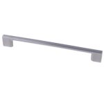 CTS81573AL | Securadeal Roco Neptune Aluminium Cupboard Handle Brushed Nickel 192mm Premium Hardware from Roco Just R 35 Shop Now at Securadeal