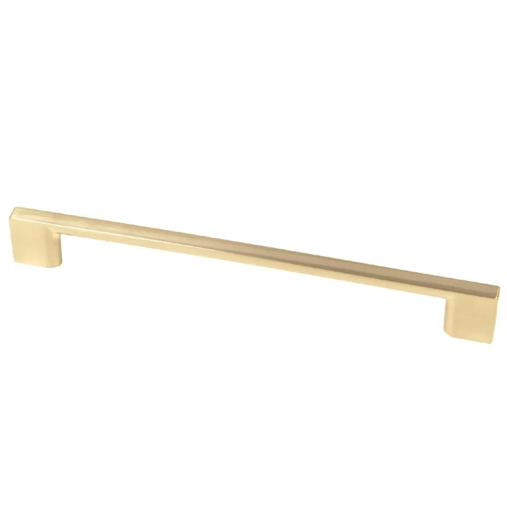 CTS81574BBRS | Securadeal Roco Neptune Aluminium Cupboard Handle Brushed Brass 256mm Premium Handles from Roco