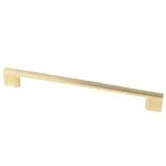 CTS81574BBRS | Securadeal Roco Neptune Aluminium Cupboard Handle Brushed Brass 256mm Premium Handles from Roco