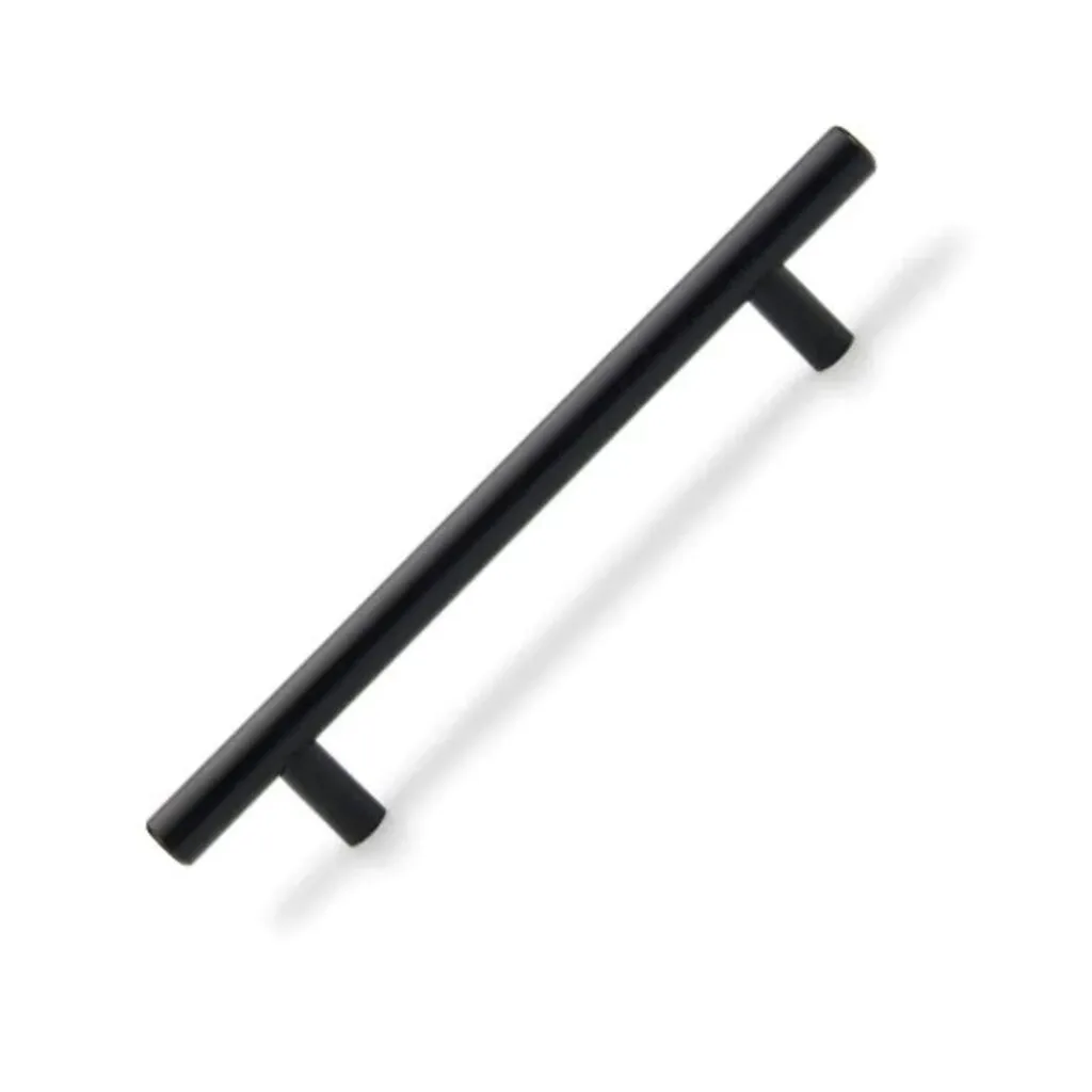CTSH305128BLK | Securadeal Roco Cupboard Handle Bar Hollow Black 128mm X 12mm Premium Handles from Roco