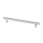 Roco Cupboard Handle Bar Hollow Stainless Steel 160mm X 12mm   Premium Handles from Roco