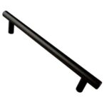 CTSH30596BLK_985bf060-52b4-4875-b6f2-2965dcd6aeeb | Securadeal Roco Cupboard Handle Bar Hollow Black 192mm X 12mm 5 Pack Premium Hardware from Roco Just R 68 Shop Now at Securadeal