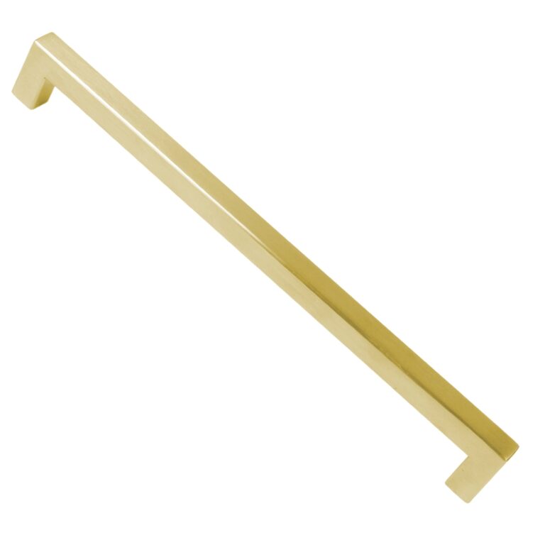ROCO Cupboard Handle Bar Hollow Square Brushed Brass 288mm ( 5 Pack ) - Premium Hardware from ROCO - Just R 248! Shop now at Securadeal