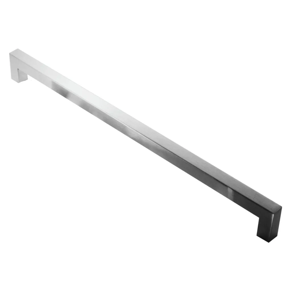 Roco Cupboard Handle Bar Hollow Square Stainless Steel 192mm X 12mm   Premium Handles from Roco