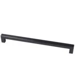 Roco Cupboard Handle Bar Hollow Square Matt Black 128mm  5 Pack    Premium Handles from Roco