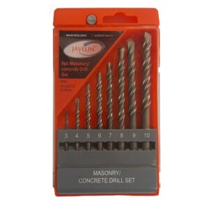 D10553 | Securadeal Javelin Drill Bit Set Concrete 8 Piece Hq Premium Hardware from Javelin Just R 183 Shop Now at Securadeal