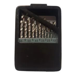 JAVELIN Drill Bit Set Hss 19 Piece Fgs Din338 - Premium Hardware from Javelin - Just R 388! Shop now at Securadeal