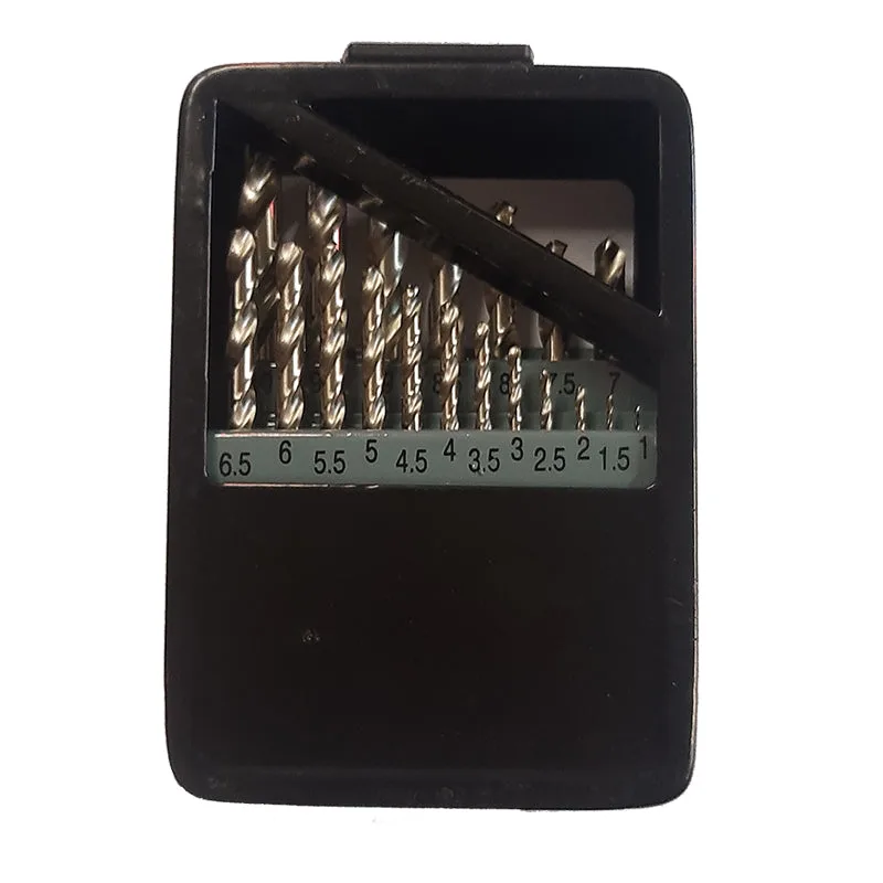JAVELIN Drill Bit Set Hss 19 Piece Fgs Din338 - Premium Hardware from Javelin - Just R 388! Shop now at Securadeal