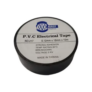 AVAST PVC Insulation Tape Black 10m - Premium Tape from AVAST - Just R 9.84! Shop now at Securadeal