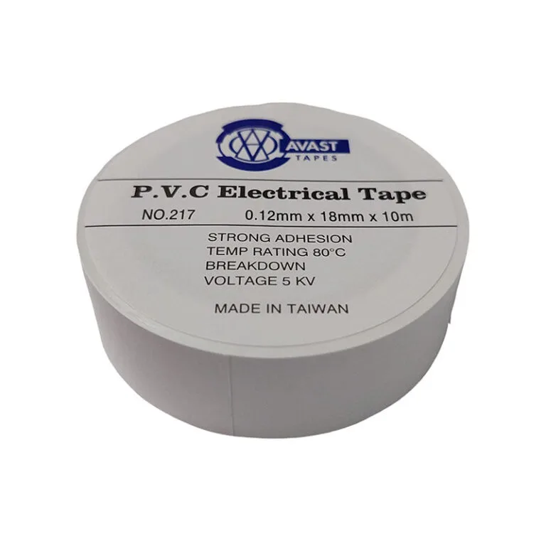 AVAST PVC Insulation Tape White 10m - Premium Tape from AVAST - Just R 9.84! Shop now at Securadeal