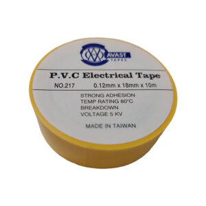 E10039 | Securadeal Avast Pvc Insulation Tape Yellow 10m Premium Tape from Avast Just R 984 Shop Now at Securadeal