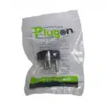 Plugon Rubber United Plugtop Black m10c   Premium Electrical  Lighting from Plugon