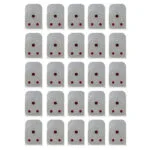 Plugon Double Sided Pvc Janus Coupler White  25 Pack    Premium Electrical  Lighting from Plugon