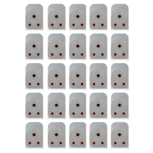 UNITED ELECTRICAL  Double Sided PVC Janus Coupler White (AOK12) ( 25 Pack ) - Premium Adaptors from United Electrical - Just R 625! Shop now at Securadeal
