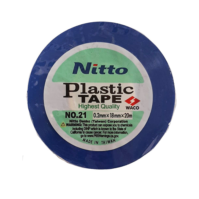 NITTO Insulation Tape Blue 20m - Premium Tape from NITTO - Just R 32! Shop now at Securadeal
