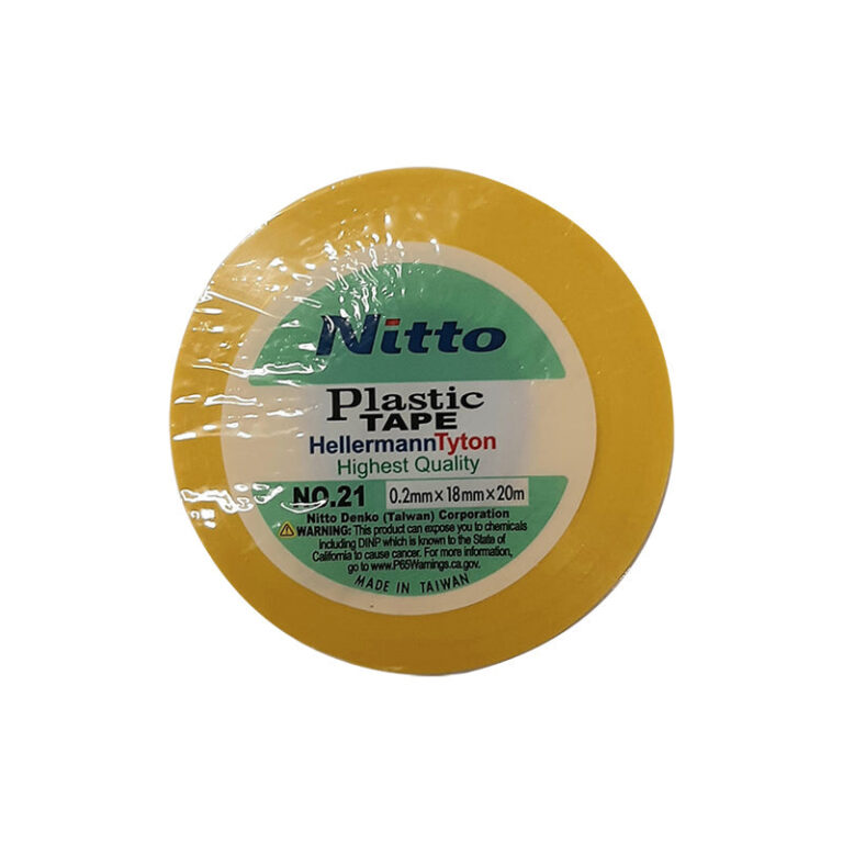 NITTO Insulation Tape Yellow 20m - Premium Tape from NITTO - Just R 32! Shop now at Securadeal