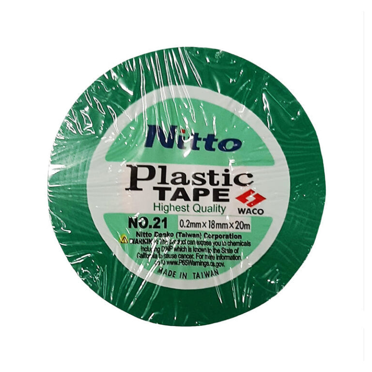 NITTO Insulation Tape Green 20m - Premium Tape from NITTO - Just R 32! Shop now at Securadeal
