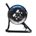 Kosmo reel Steel Extension Reel 2 X 16a 30m X 15mm   Premium Electrical  Lighting from Kosmo reel