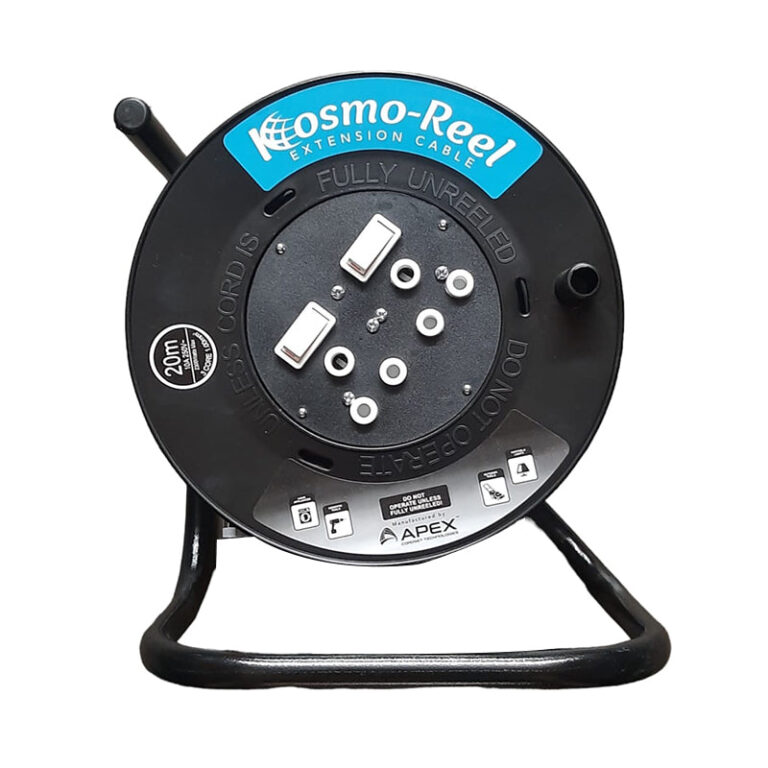 KOSMO-REEL Extension Plastic Reel 2 X 10A 20m x 1.0mm - Premium Hardware from Kosmo-Reel - Just R 701! Shop now at Securadeal