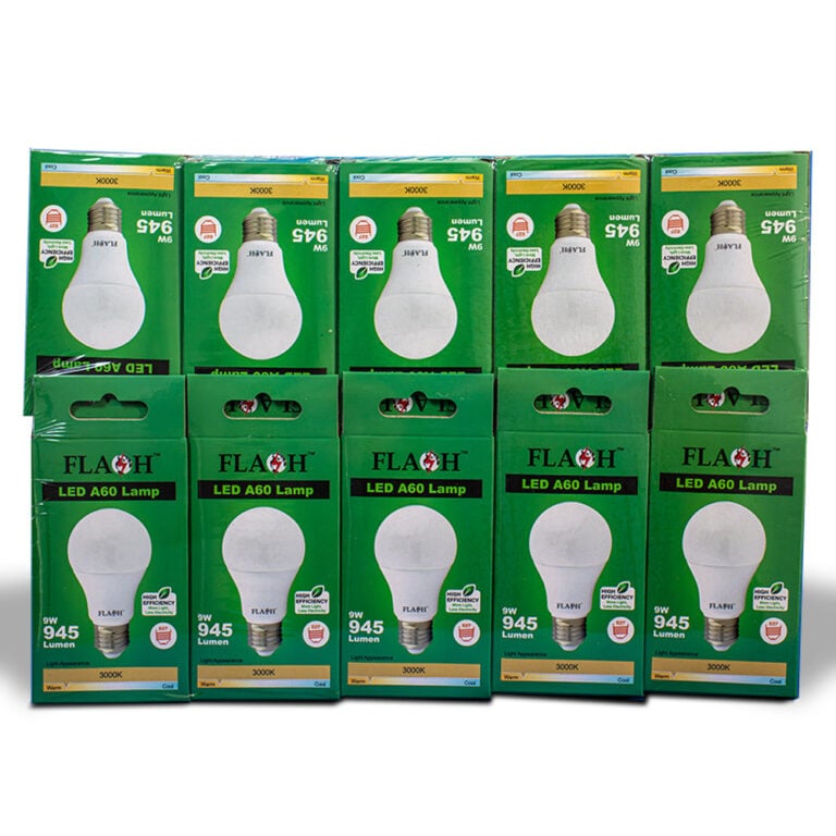 FLASH LED High Efficiency All Purpose Light Bulb 9W A60 Lamp E27 (10 pack) - Premium Light Bulbs from FLASH - Just R 232! Shop now at Securadeal