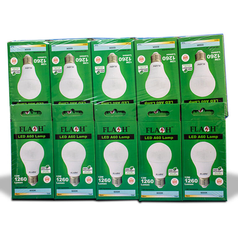 FLASH LED High Efficiency All Purpose Light Bulb 12W A60 Lamp E27 (10 pack) - Premium Light Bulbs from FLASH - Just R 340! Shop now at Securadeal