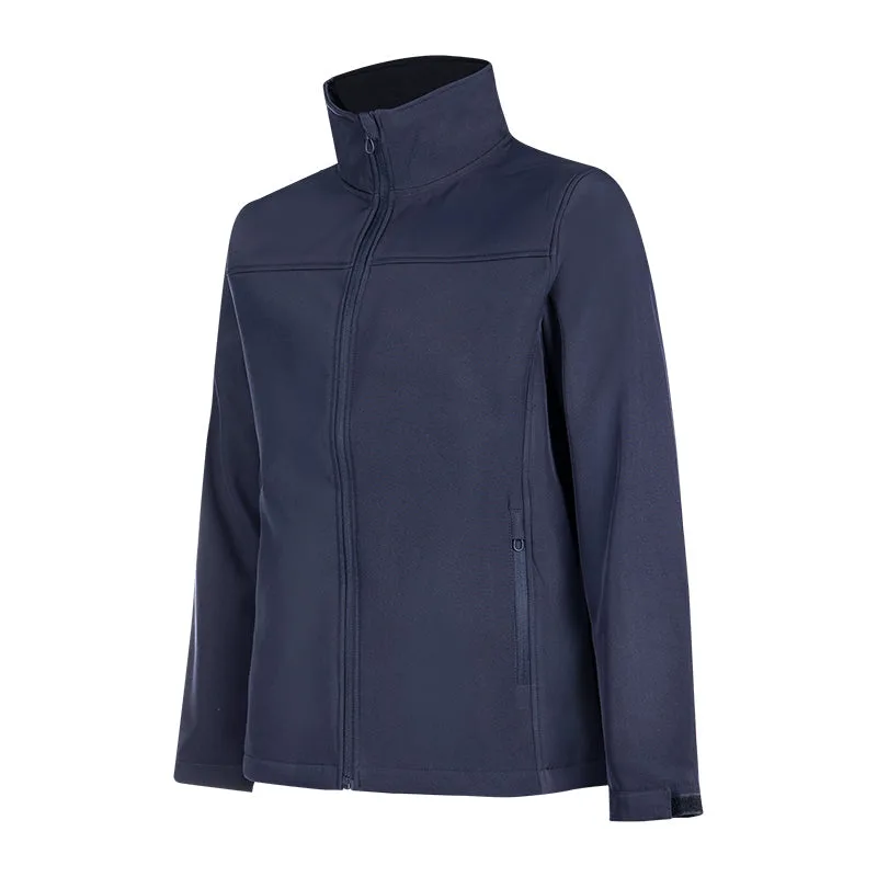 Everest Jacket Softshell Mens Navy Windproof   Premium Safety Ppe from Everest