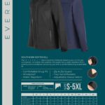 EverestSoftshellSpecsheet_cff9ad41-b1b8-40ef-95c4-d247dde20efa | Securadeal Everest Jacket Softshell Mens Black Windproof Premium Clothing from Everest Just R 613 Shop Now at Securadeal