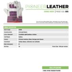 G005DurableRigger | Securadeal Pioneer Safety Candy Stripe Chrome Leather Multi Purpose Gloves G005 Premium Gloves from Pioneer Safety Just R 34 Shop Now at Securadeal