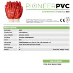 Pioneer Safety Pvc Coated Red Knitted Wrist Gloves Large G013   Premium Gloves from Pioneer Safety   Just R 22 Shop Now at Securadeal