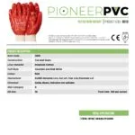 G013PVCMediumWeight | Securadeal Pioneer Safety Pvc Coated Red Knitted Wrist Gloves Large G013 Premium Safety Ppe from Pioneer Safety