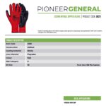 Pioneer Safety Nitrile Coated Palm Flexo Grip Gloves Red G021   Premium Gloves from Pioneer Safety   Just R 17 Shop Now at Securadeal