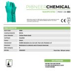 G033ChemicalNitrile-1 | Securadeal Pioneer Safety Chemical Nitrile Gloves Green G033 Premium Gloves from Pioneer Safety Just R 31 Shop Now at Securadeal